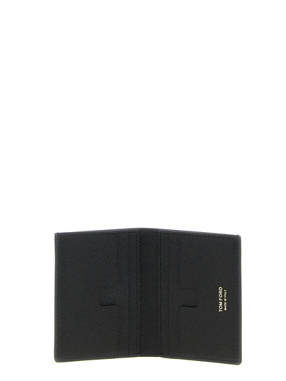 Tom Ford Black Calfskin Cardholder