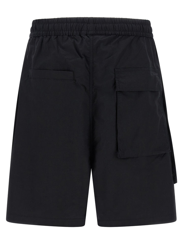Thom Krom Black Cotton Bermuda Shorts