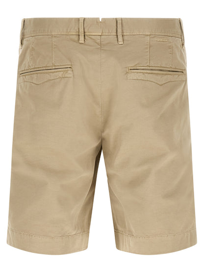 Incotex Beige Cotton Bermuda Shorts