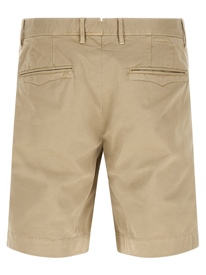 Incotex Beige Cotton Bermuda Shorts