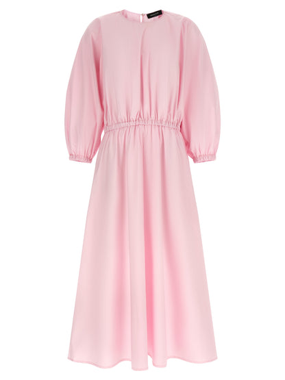 Fabiana Filippi Multicolor Cotton Long Dress