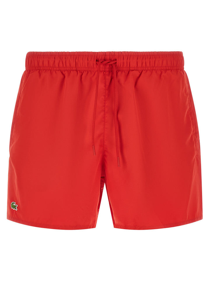 Lacoste Multicolor Polyester Shorts