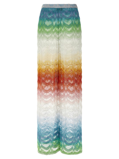 Missoni Multicolor Viscose Flared Pants