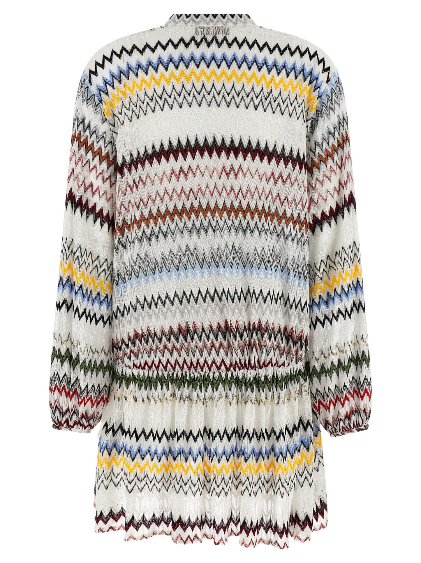Missoni White Viscose Short Dress