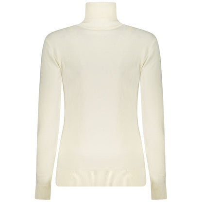 Guess Jeans Bianco Viscosa Donna Maglia