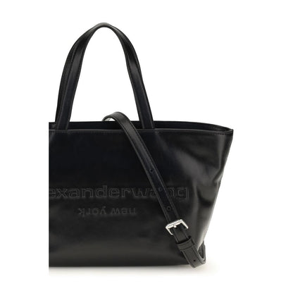 Alexander Wang Black Calf Leather Bos Taurus Handbag