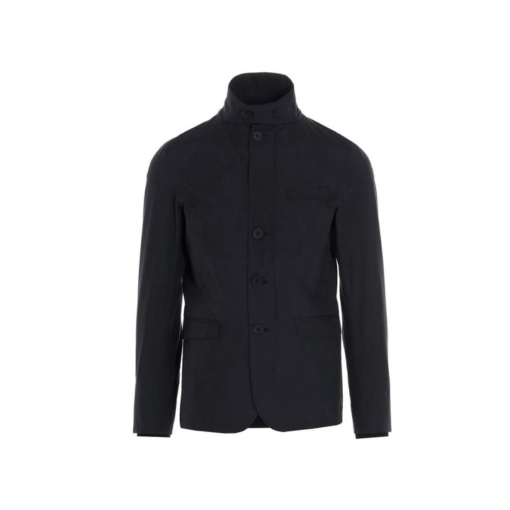 Herno Black Polyester Jacket