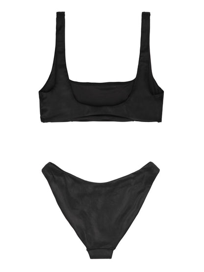 ROTATE BIRGER CHRISTENSEN Black Polyester Bikini