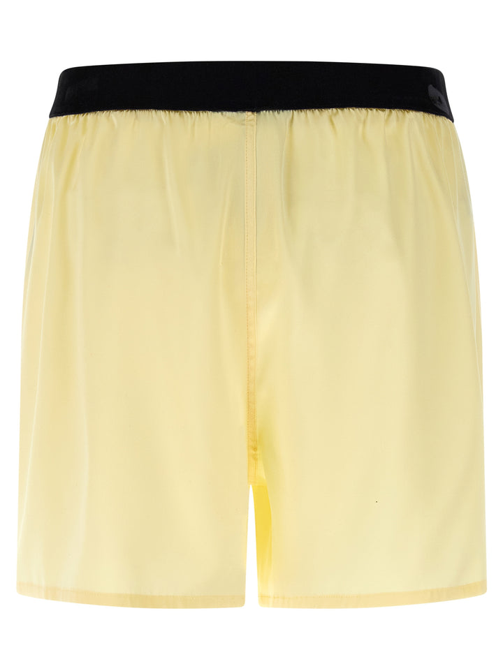Tom Ford Multicolor Silk Bermuda Shorts