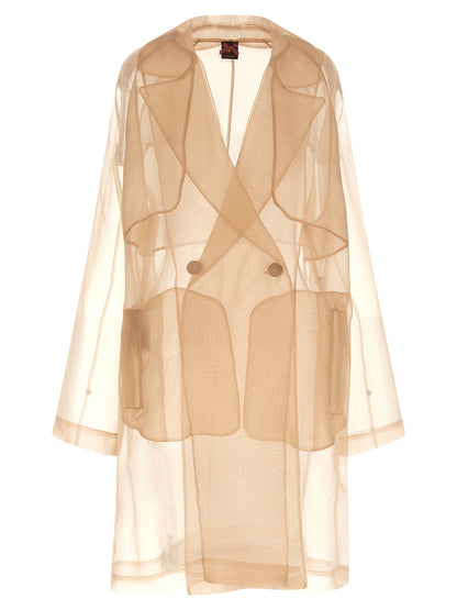 PINKO Multicolor Silk Coat