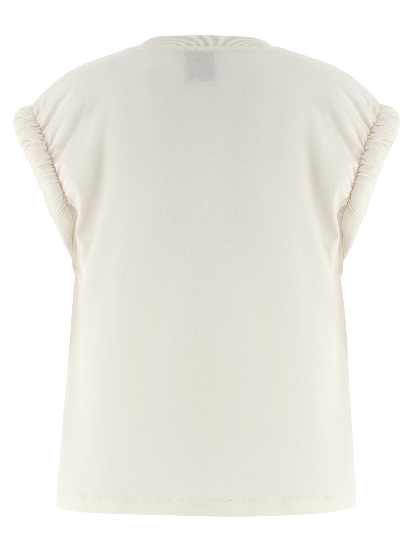 NUDE White Cotton T-Shirt