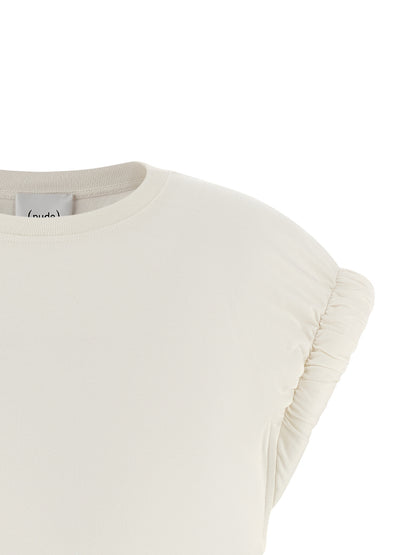 NUDE White Cotton T-Shirt