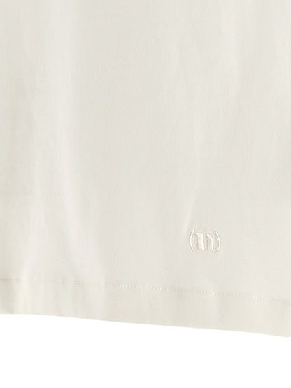 NUDE White Cotton T-Shirt