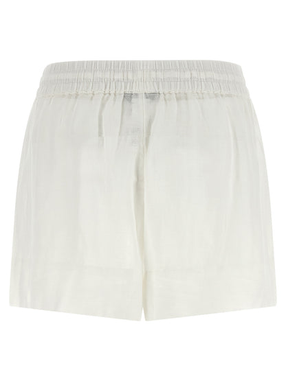 Polo Ralph Lauren White Organic Cotton Bermuda Shorts