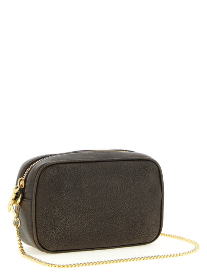 Golden Goose Brown Cowhide Clutch Bag