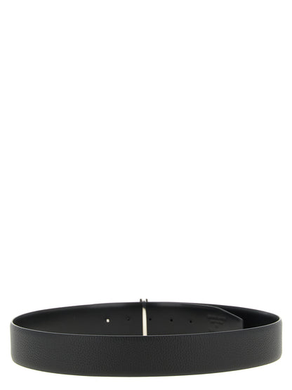 Tom Ford Black Calfskin Regular Belt