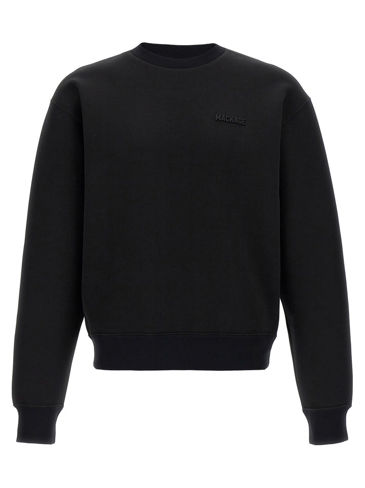 Mackage Black Cotton Sweatshirt