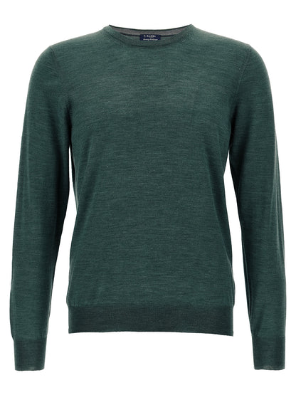 Barba Napoli Bicolor Wool Cardigan