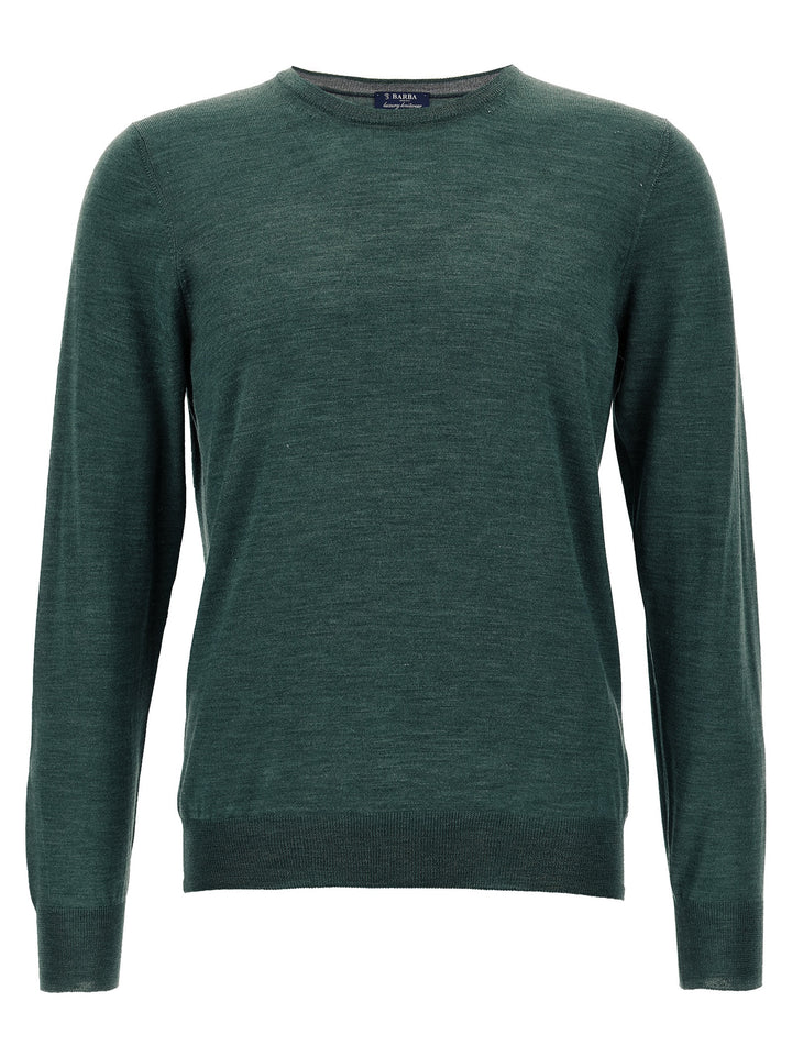 Barba Napoli Bicolor Wool Cardigan