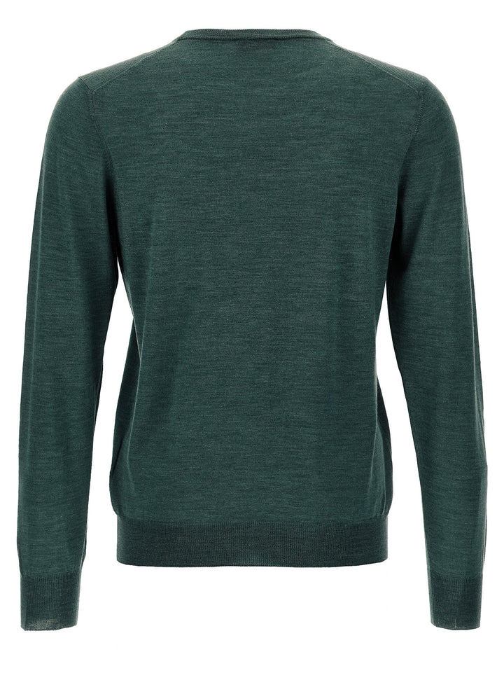 Barba Napoli Bicolor Wool Cardigan