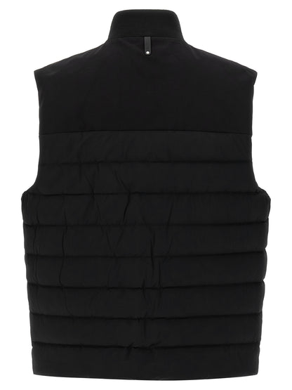 Mackage Black Nylon Sleeveless Jacket