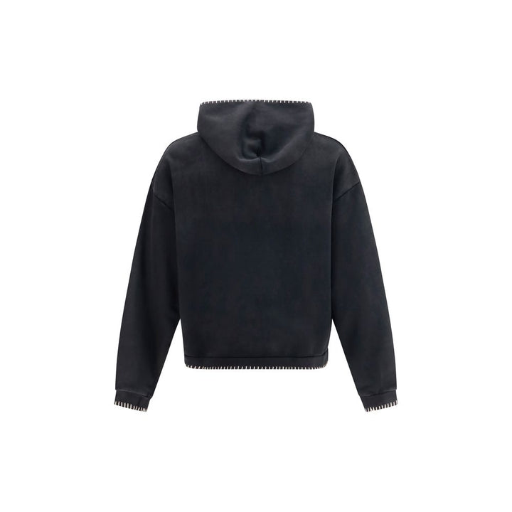 FOUND Black Cotton Sweatshirt