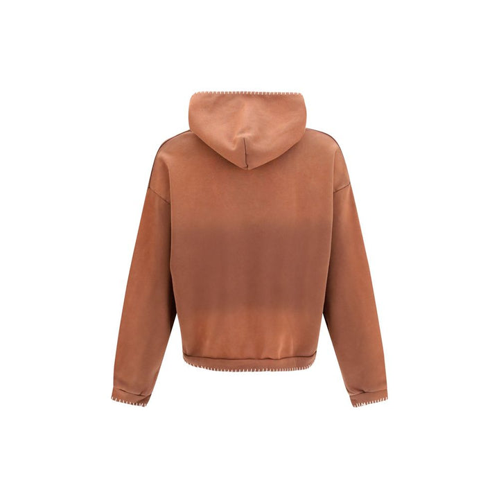 FOUND Brown Cotton Sweatshirt
