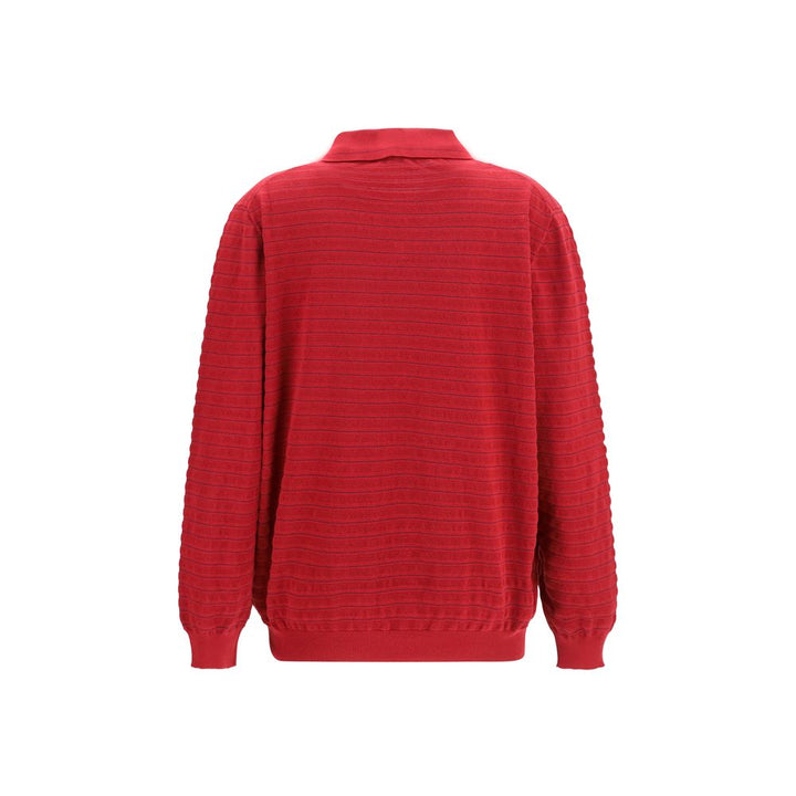 Miu Miu Bordeaux Cotton Sweatshirt