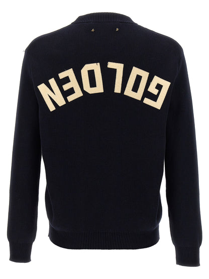 Golden Goose Blue Cotton Cardigan