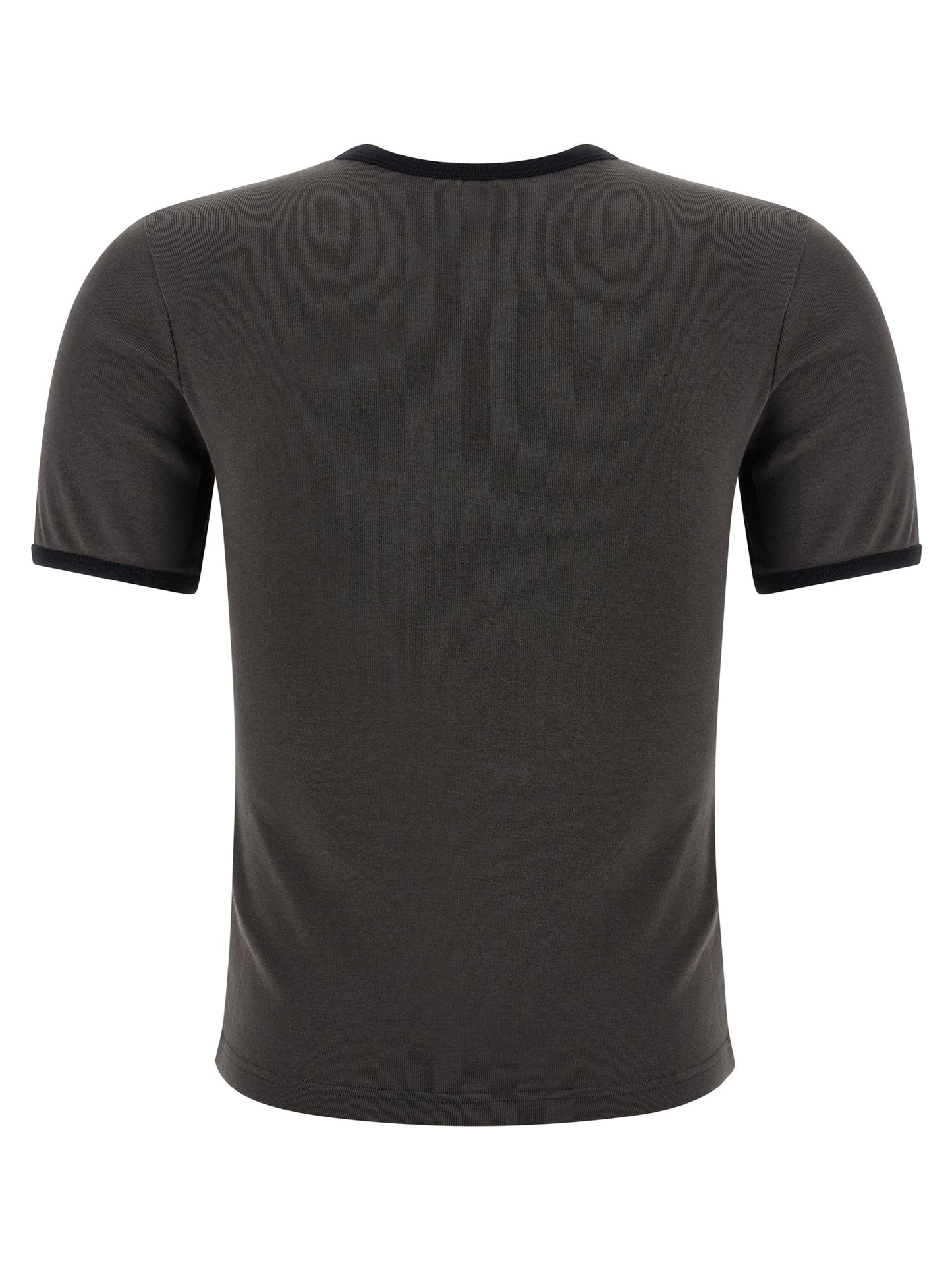 Courrèges Gray Cotton T-Shirt