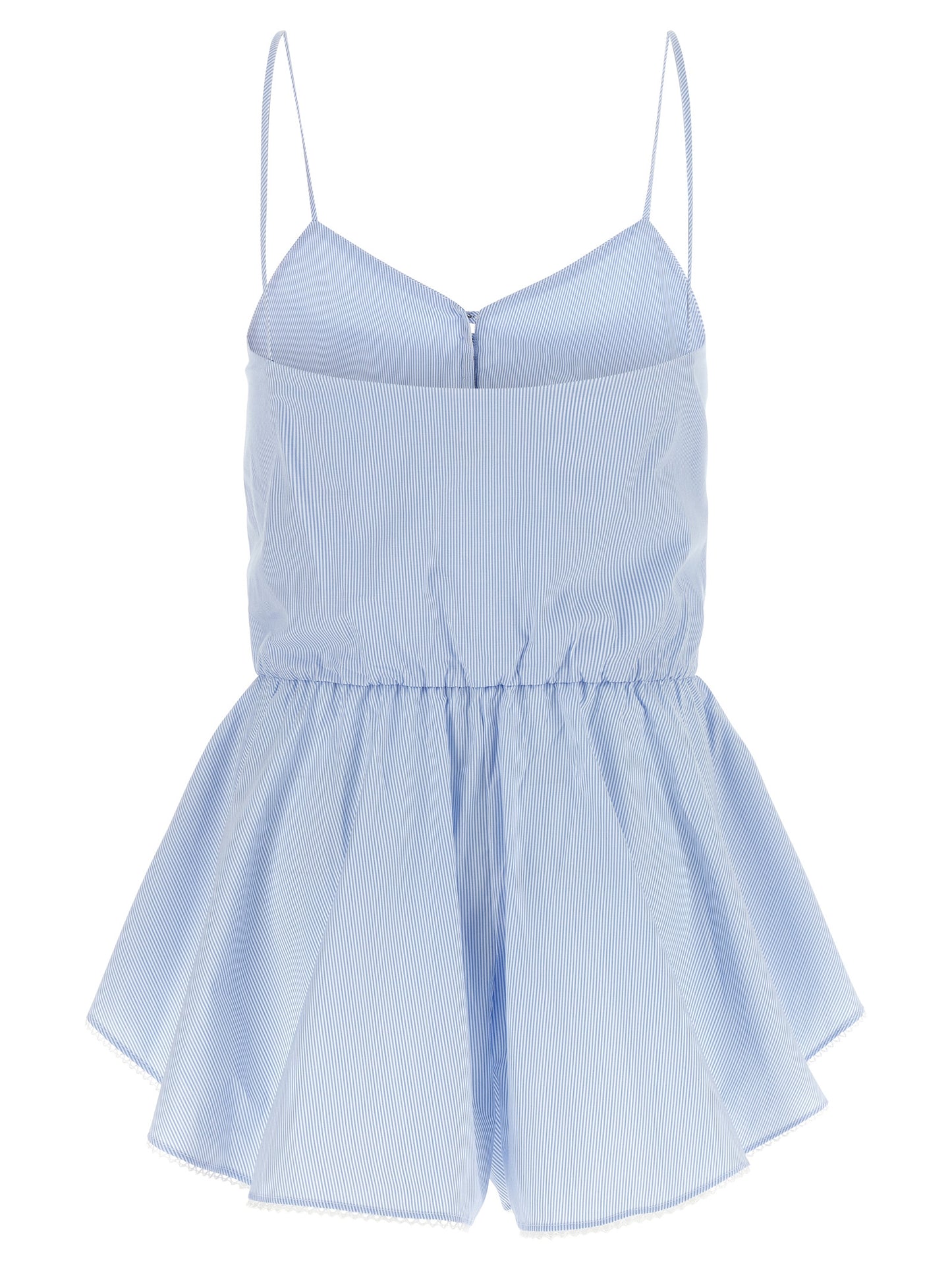 The Andamane Blue Cotton Rompers