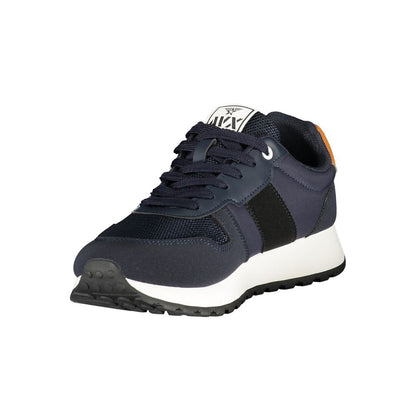 Avirex Blue Polyurethane Men's Sneaker