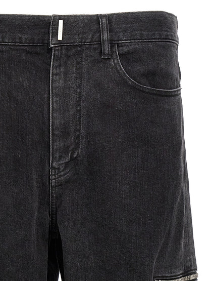 Givenchy Black Cotton Jeans Denim