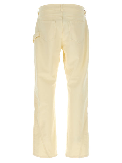 J.W.Anderson Bicolor Cotton Casual Pants