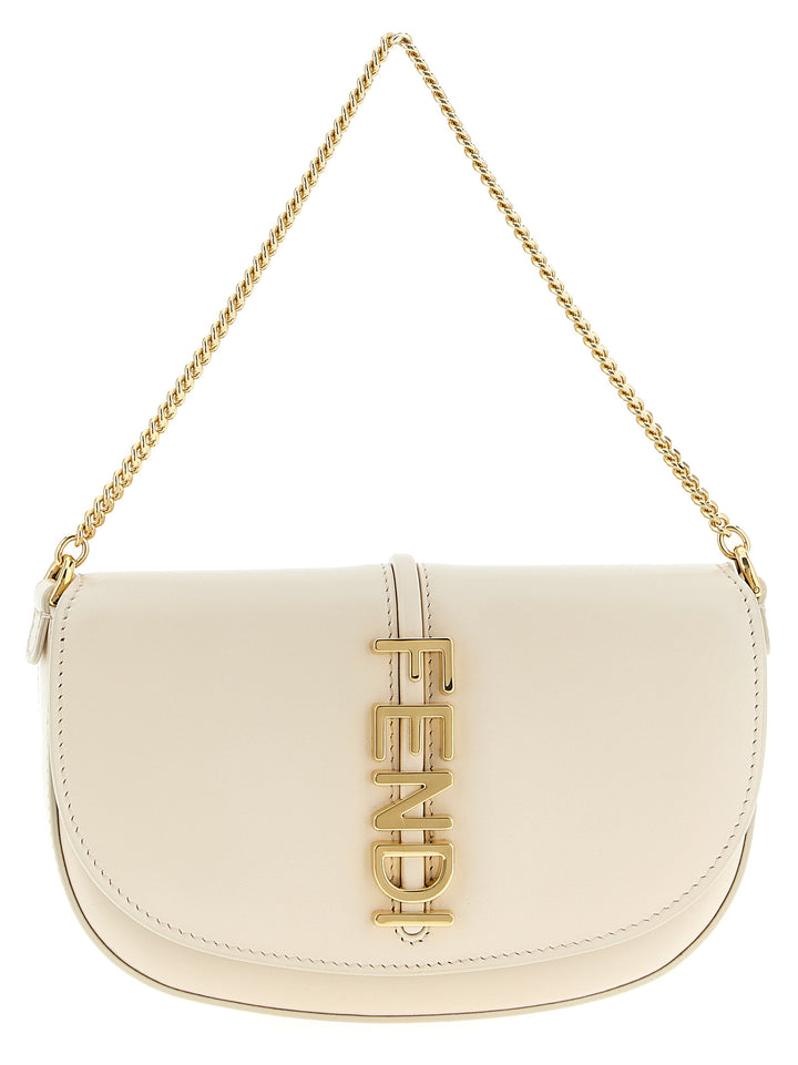 Fendi Beige Calfskin Cardholder