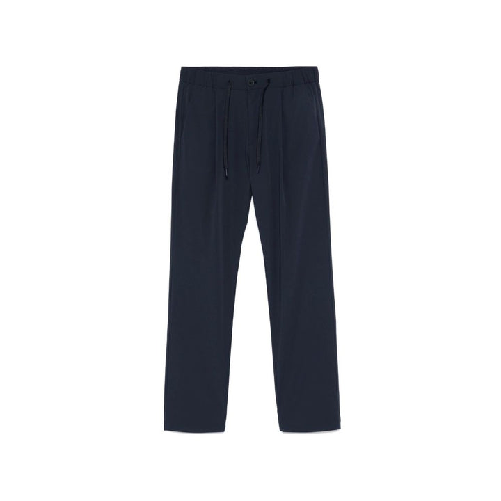 Herno Blue Elastane Casual Pants