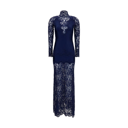 Rabanne Blue Polyamide Long Dress
