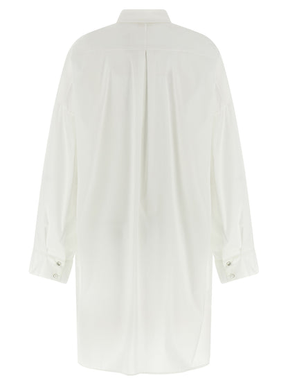 DI.LA3 PARI' White Silk Blouse