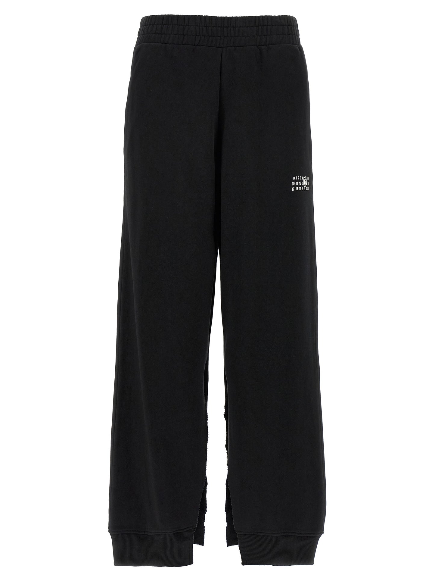 MM6 Maison Margiela Black Cotton Joggers (Workout Pants)