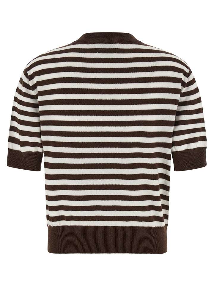 BE YOU Brown Cotton Cardigan