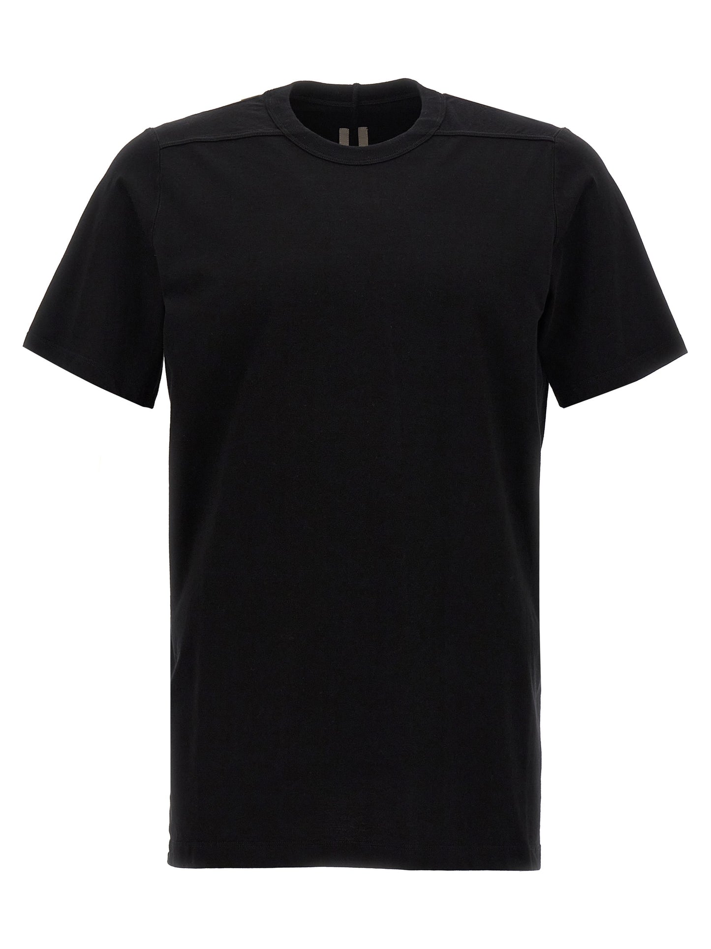 Rick Owens Black Cotton T-Shirt