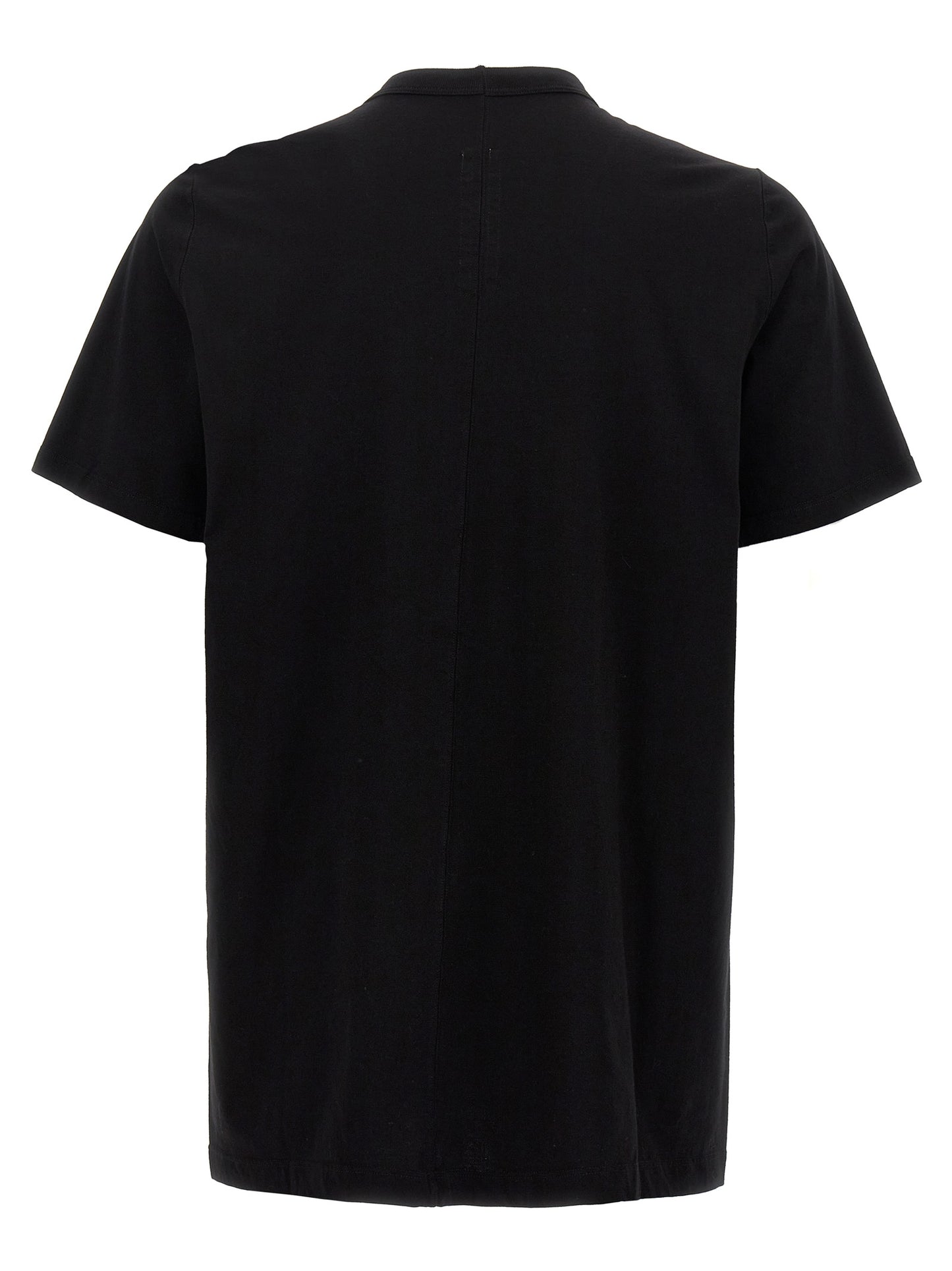 Rick Owens Black Cotton T-Shirt