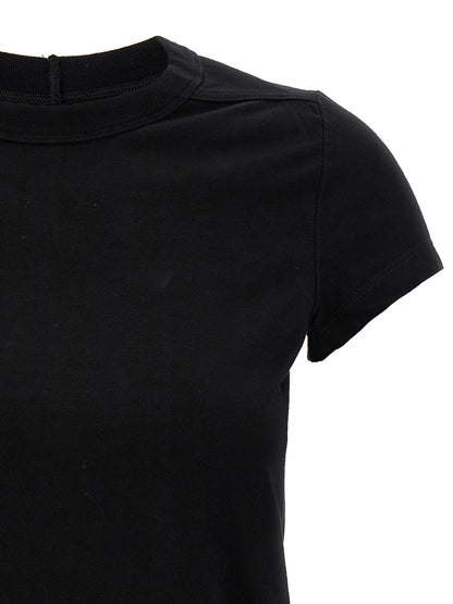 Rick Owens Black Cotton T-Shirt
