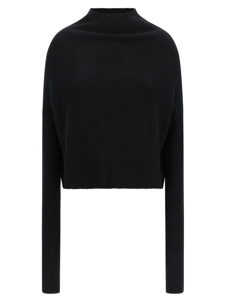 Rick Owens Black Cashmere Cardigan