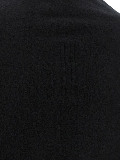 Rick Owens Black Cashmere Cardigan