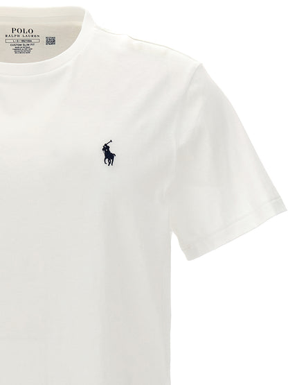 Polo Ralph Lauren White Cotton T-Shirt