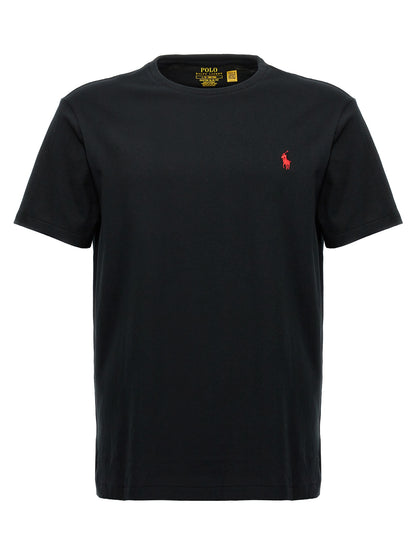 Polo Ralph Lauren Black Cotton T-Shirt