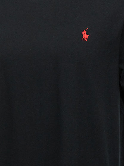 Polo Ralph Lauren Black Cotton T-Shirt