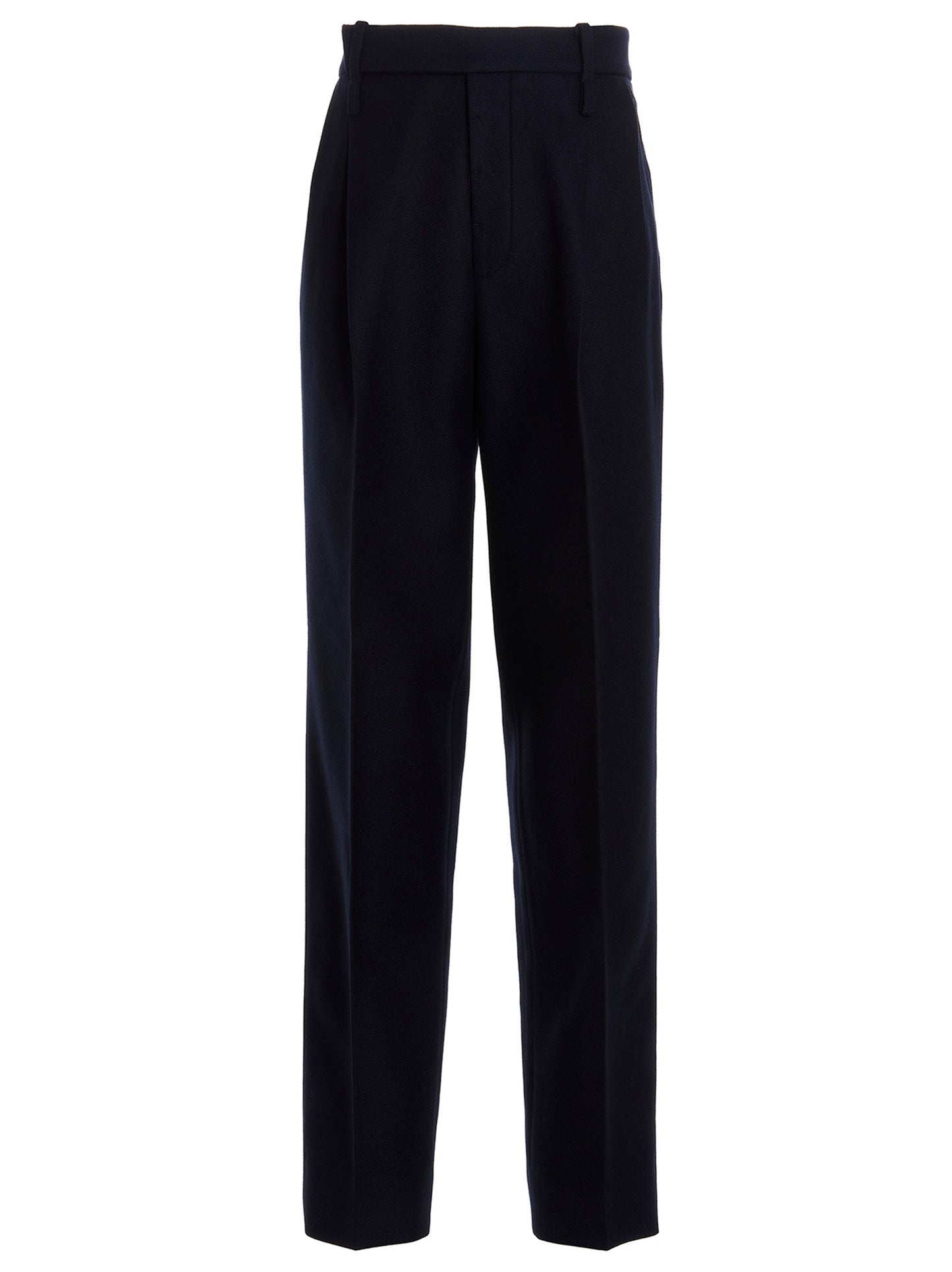 Gucci Blue Cashmere Casual Pants