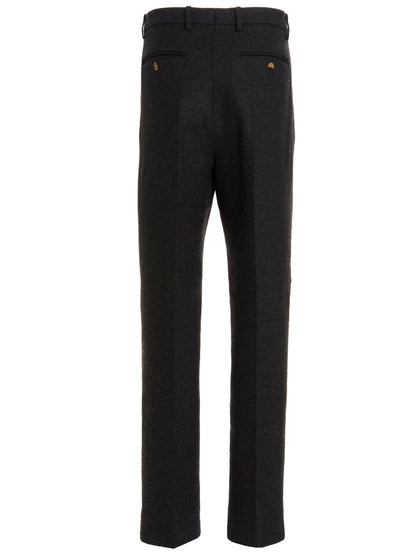 Gucci Gray Wool Dress Pants